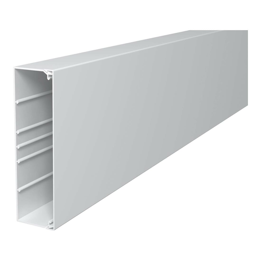 OBO Bettermann WDK60210RW WDK-Kabelkanal PVC reinweiß 60x210x2000mm