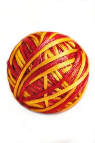 Mouli Silk Thread - red and Yellow Protective Dora for Pooja, Religious Ceremonies bahumukhi dhaga Unisex, 5 mitter