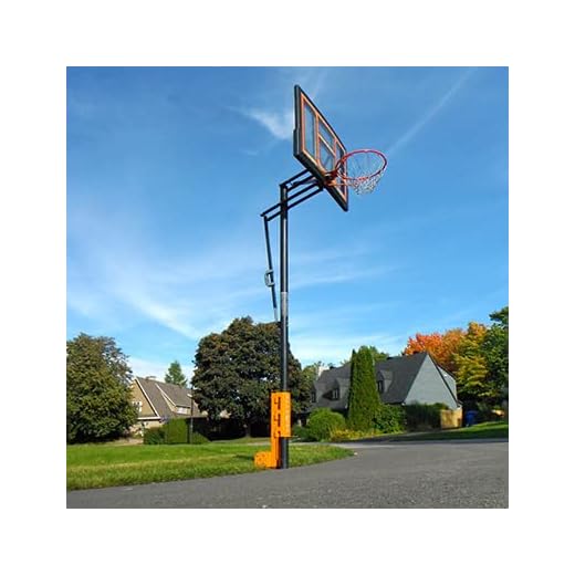 PROBASE Steel Stand for Portable Basketball Hoop. Replaces Any Kind of Portable Hoop Plastic Base. Give Roots to Your Portable Hoop