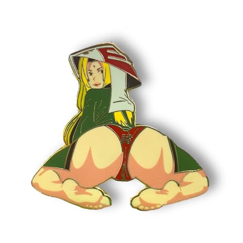 Image of Tsunade Lady Statue and Pin - Sexy Anime Girl Merch in Large Size