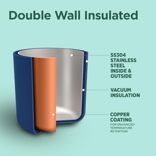 Image of Milton Dual Flow 600 Thermosteel Proudly Indian Water Bottle 595 ml, One Touch Safety Lock & Twin Lid Sip or Gulp,Long Hours Hot & Cold,Leak Proof,ISI Certified,Vacuum Insulated,Office,Gym,School,Blue