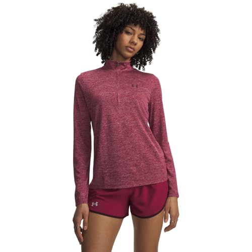 Under Armour Women's Tech Twist Half Zip, 622 Red, XL - image 1