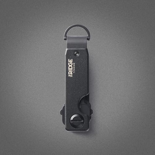 Image of Ridge KeyCase - Matte Black Titanium