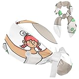 Material: nuestra gorra médica, hecha de poliéster de alta calidad con cierre elástico, es transpirable, cómoda y disponible para hombres o mujeres. Usar gorra de trabajo te mantiene frío y seco para tener un buen estado de ánimo todo el día. Los productos contienen 1 gorro exfoliante y 1 coletero.