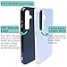 JUSTRY 5PCS 3D 2 in 1 Sublimation Film Phone Case for Samsung S23 FE, Blank 3D Coated DIY Customizable Film Cases, Easy to Sublimate Bulk Covers Support Wireless Charging Glossy