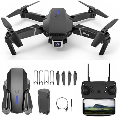 Magicwand 6 Channel,1080p HD Foldable DRONE with DOUBLE CAMERA Headless Mode,Wi-Fi,iOS & Android Connectivity…