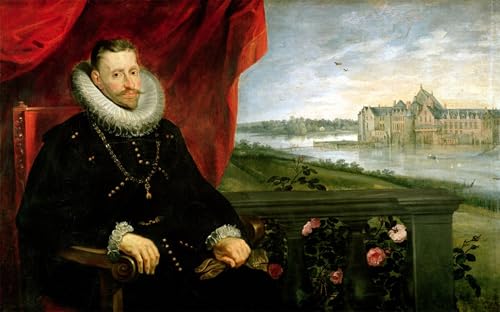Affiche Albert de Habsbourg Rubens poster décoration murale toile graffiti chambre 60x90cm