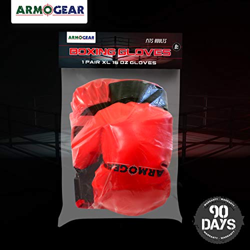 Armogear Kids Boxing Gloves With Easy Closure | Fits Kids & Teens | Cushion Pillow Like Fill For Play Fighting & Boxing | Ages 8+ (One Size) #TOP4