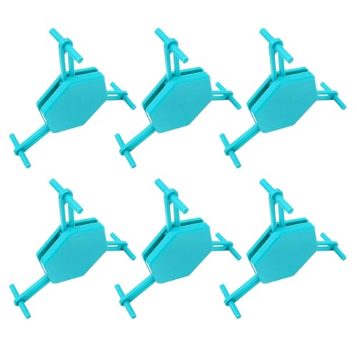 6つのスペースを節約するコーヒーカップ主催者の六角形コースター家庭およびオフィス用の調整可能なホルダーブラックオーガナイザー