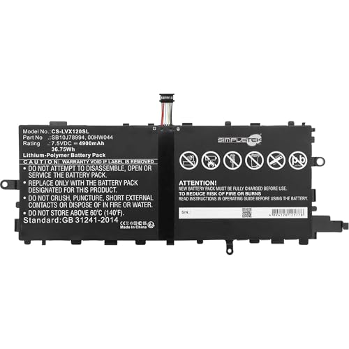 Batterie Lenovo ThinkPad X1 Tablette Gen 2 pour travailler partout en toute liberté