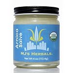 MJ's Herbals – Herbal Skin Care Ointment & Organic Moisturizing Balm for Everyday Skin Use, Versatile Skin Nourishment & Everyday Care - Arnica Salves 4 oz