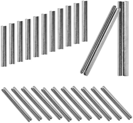 110Pcs Stainless Steel Shelf Support Pins - M5 Dowel Pin Kit For Cabinets & Furniture
