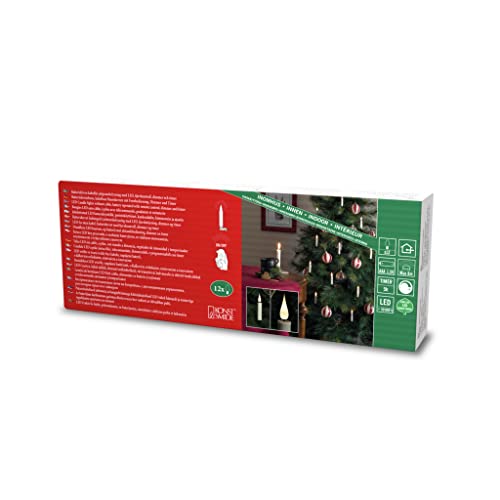 Preisvergleich Produktbild Konstsmide 1911-210 Weihnachtsbaum-Beleuchtung Innen batteriebetrieben Anzahl Leuchtmittel 12 LED, White
