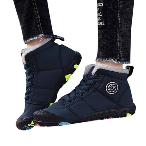 IWIHMIV Kids Snow Boots Boys Girls Winter Boot Warm Short Boots Outdoor Non-Slip Cold Weather Unisex Shoes2