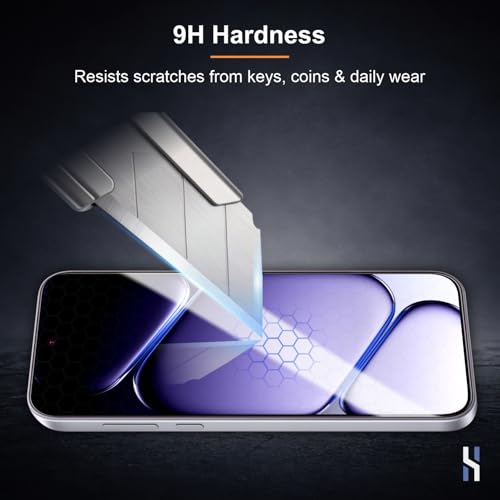 Image of Tempered Glass for OnePlus Nord 6 (6.78 Inch) Military Grade 9H Screen Guard, Anti-Scratch, Shatterproof, Edge to Edge Full Coverage - Black Border