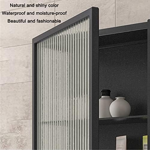 Sleek Metal Bathroom Wall Cabinet - Single Door Storage Organizer for Kitchen, Bathroom, Living Room & Bedroom - Stylish Home Storage Solution