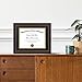 upsimples 11x14 Diploma Frame with High Definition Glass, Display 8.5x11 Certificate with Black over Gold Mat, Degree Document Frame for Wall and Tabletop, Mahogany with Gold Beads, 1 Pack