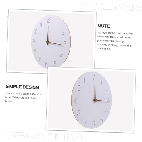 Horloge murale silencieuse Cabilock : fin du tic tac en chambre - 3