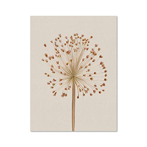 Peinture abstraite impression floral pour habiller un mur vide sans effort