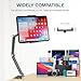 Houele Tablet Stand Holder, Adjustable Foldable Tablet Arm iPad Desk Mount with 360°Rotate Base, Phone Holder iPad Stand for Desk and Bed, Compatible with Tablets, Phones or Other 4-15.6