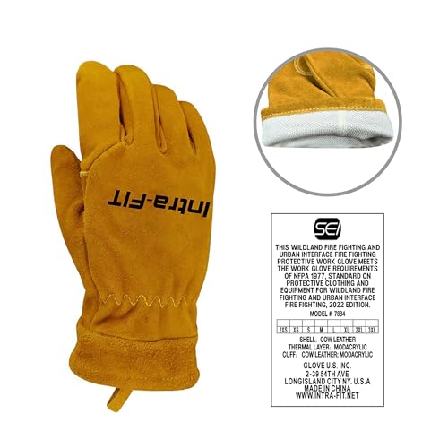 NFPA 1977 Wildland Fire Fighter Glove, Heat Resistance, Flame Resistance, Fire-fighting Gloves