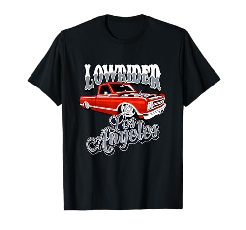 Photo de Chicano Lowrider bas et abaissé lentement, Los Angeles T-Shirt