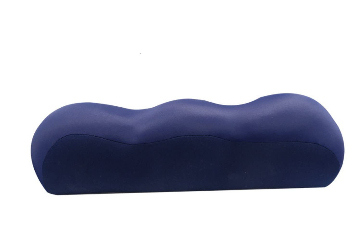 Bolster Pillow for Legs, Knees, Lower Back Memory Foam Pillow Semi Roll Pillow, Leg Rest Pillow, Leg Pillow for Hip Pain, Knee Pillow for Side, Back Sleepers, Knee Support Cushion Pillow Knee Pillow
