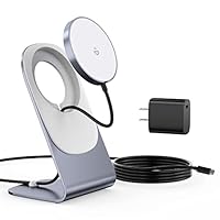 iPhone用磁石充電スタンド Mag-safe対応 Amazon.co.jp: ワイヤレス充電器 マグネット式 magsafe充電器
