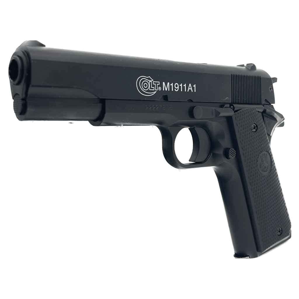 Pistola de airsoft Colt 1911 A1 HPA (0,5 julios) con cañón de metal