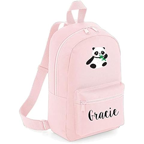 Personalised Kids Panda Backpack for School Cover
