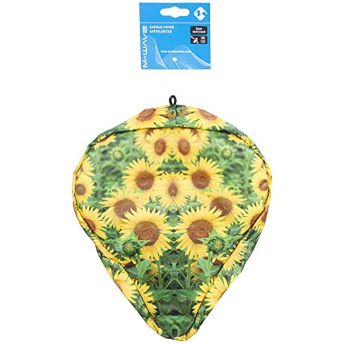 M-Wave Sunflower Bicycle Saddle Cover, Multi