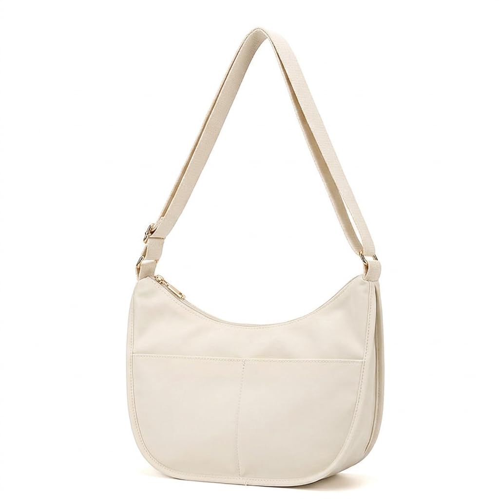 WildHorn Travel Crossbody Crescent Bags for Women Over Shoulder Purse with Zipper Half Moon Sling Bag & Waist Bag Unisex Chest Bag