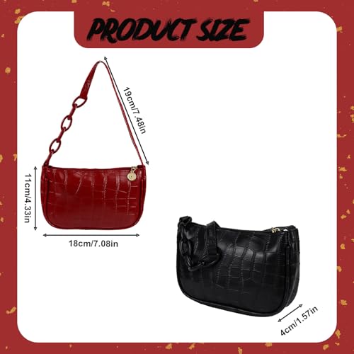 Clutch Tote Handbags, PU Leather Small Shoulder Bag Small Handbags for Women and Girls, Cute Mini Shoulder Bag (black)2