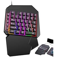 Teclado portátil para juegos | Teclado mecánico programable |