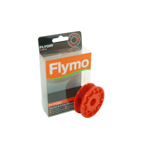 Flymo Genuine Part Number 5137651906 Strimmer Strimmer Single Spool and Line for Mini Trim Auto/Auto+ (pre 2003), MultiTrim 200/250/300, MultiTrim Revolution 2000/2300/2500, MultiTrim CT250, (Single Auto-feed)
