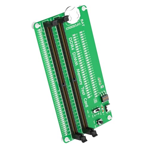 TOPFROP DDR4 Memory Slot Tester Wide Compatibility DDR4 Memory Tester for Memory Computer Repair Adapter Board for Computer