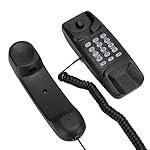 Wall-Mount-Landline-Hotel-Home-Use-No-Screen-Protection-Fixed-Telephone-Desktop-and-Wall-Mounting-Corded-House-Phones-with-Flash-Mute-Function-for-Elevators-Office