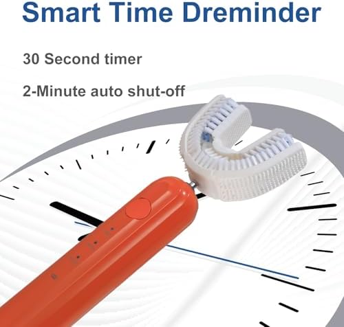 Ultrasonic U-Shaped Electric Toothbrush for Adults, 360° Full Mouth Clean — view 5