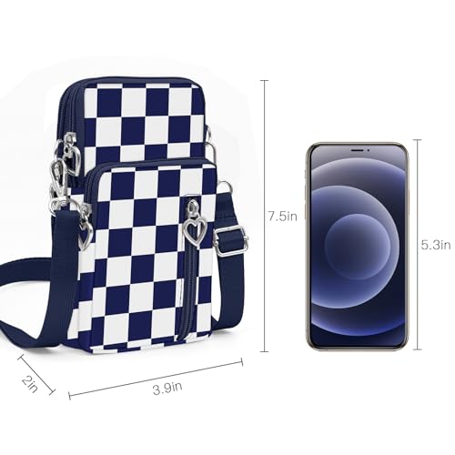 Image of BIAOTIE Lightweight Small Crossbody bags Cell Phone Purses Travel Pouch Shoulder Bag for Women | Lightweight