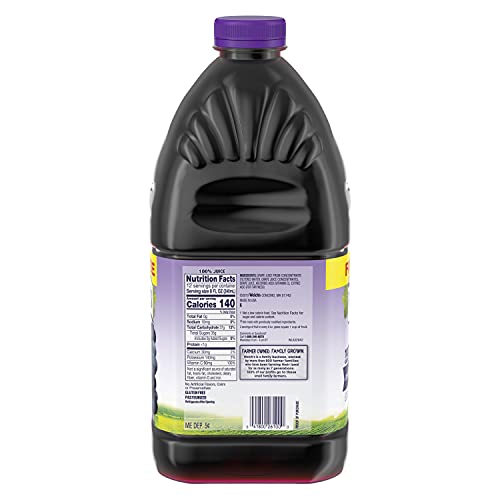 Welch's 100 Purple Juice, Concord Grape, 96 Fl Oz