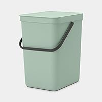 Brabantia Sort & Go Pattumiera 25L (Jade Green)