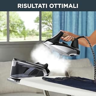 Rowenta Easy Steam Ferro da Stiro con Generatore di Vapore, Colpo di Vapore 210 g/min, 1,4 L, Stiratura Veloce e Efficiente VR7361