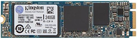 Kingston Digital 240GB SSDNow M.2 SATA 6Gbps (Single Side) SM2280S3G2/240G