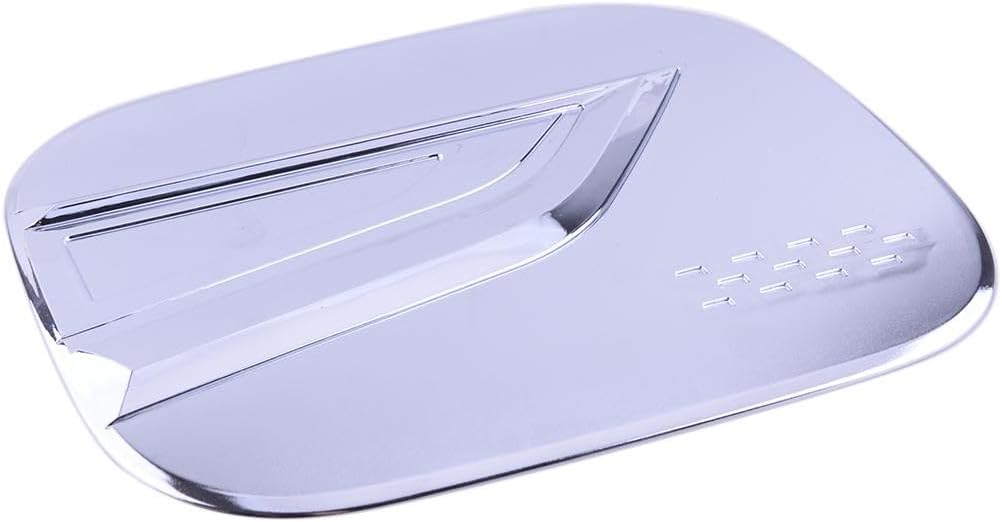 beler Chrome ABS Gas Oil Fuel Tank Cap Cover Trim Compatible for Toyota Highlander 2021-2022