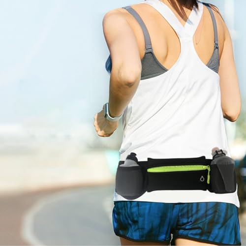 Image of Azarxis Running Water Bottles Flask BPA Free Leakproof Hydration Vest Packs Waist Belt Replacement for Triathlon Marathon Hiking Cycling Climbing Runner