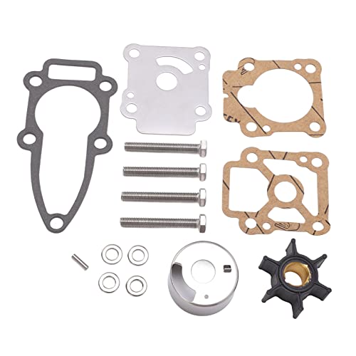Kit de Reparación del Impulsor de la Bomba de Agua 361-87322-0 Reemplazo del Conjunto de Reconstrucción de la Bomba de Agua para Tohatsu M6B M8B M9.8B de 2 Tiempos Cover