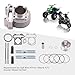 GOOFIT Performance Big Bore Cylinder Kit GY6 80cc 47mm for 139QMB ATV Scooter Moped Go Kart