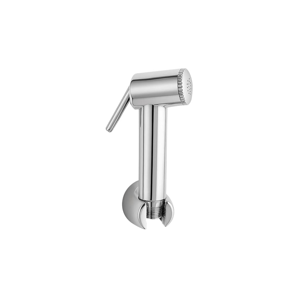 Viking Health Faucet Sleek Lever with Hook Wall Mounted - Material ABS - Thread Size 15mm (1/2”) -Outer Type, Finish Chrome,Hygienic Solution