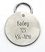 Funny Dog Tag - I Solemnly Swear That I am Up to No Good - Stainless Steel Pet Name ID Tag
