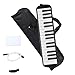 Melodica 32 Keys Double Tubes Harmonium with Carrying Bag Piano Keyboard Instruments for Kids Beginner Melodica Instrument
